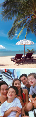 Palm Tree and Family