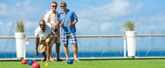 Bocce Ball on Grass